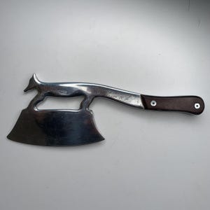 Vintage Meat Axe, Kitchen Axe, Fox Axe, Soviet Meat Axe, Collectible Axe, Butcher Shop, Chef's Axe, Gift Idea, Gift for a Hunter