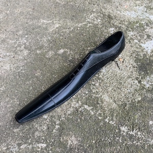 chausse-pied vintage, chausse-pied pour homme, chausse-pied en plastique noir, petit chausse-pied, chausse-pied de collection, chausse-pied de voyage, cadeau vintage