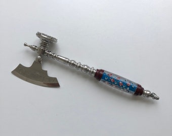 Axt und Hammer, sowjetische Gefängniskunst, handgefertigt, Vintage, multifunktionaler Hammer, Tender für Fleisch, Hammer, Wikinger, Bauernhofaxt, Küchenwerkzeuge