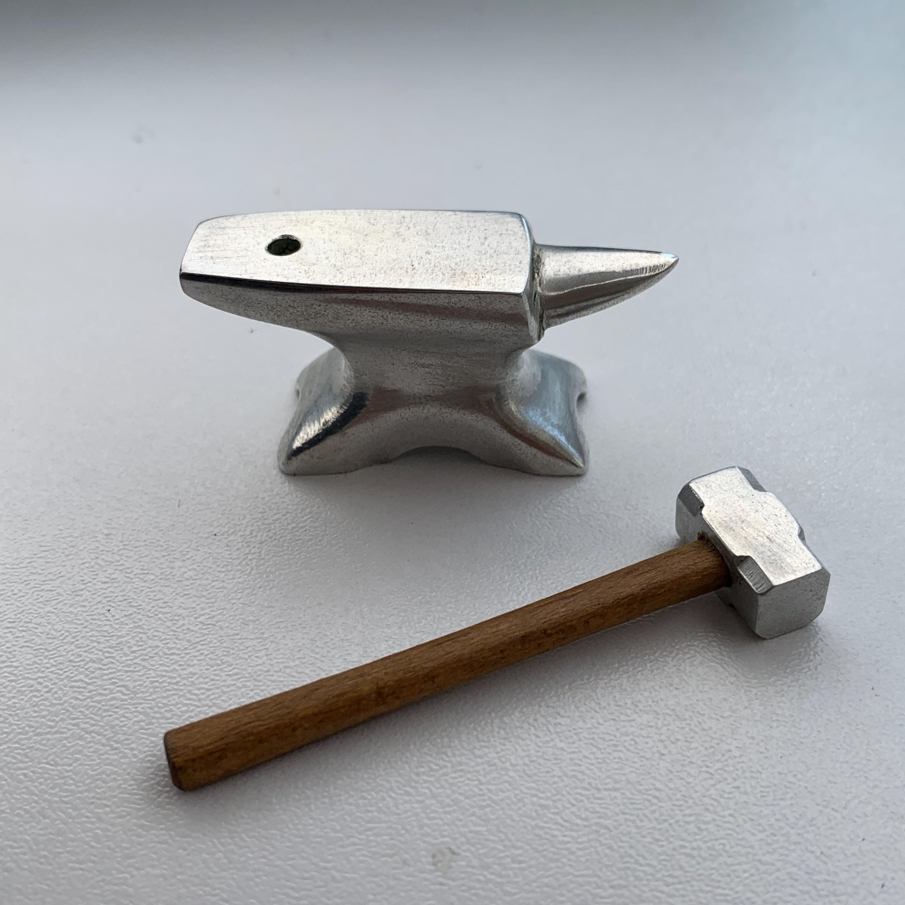 Set of 2 Vintage Anvil Miniature Vintage Miniature Metal Anvil