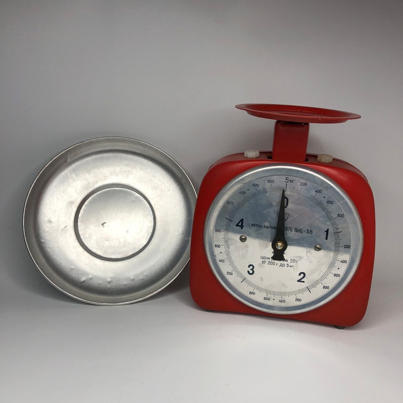 Retro Kitchen Scales Soviet Household Scales Working Scales Etsy