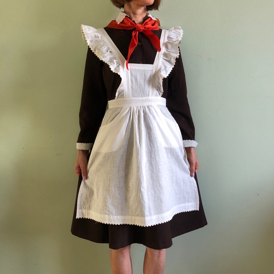Vintage School Uniform, Soviet Student Uniform, I Dress School Uniform