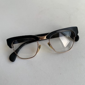 Lunettes Vintage CONQUISTADOR AP 23 - Monture Carrée Brun Noir Argenté - Acétate Et Métal, Taille 44 Mm - Neuf Sans Étiquette