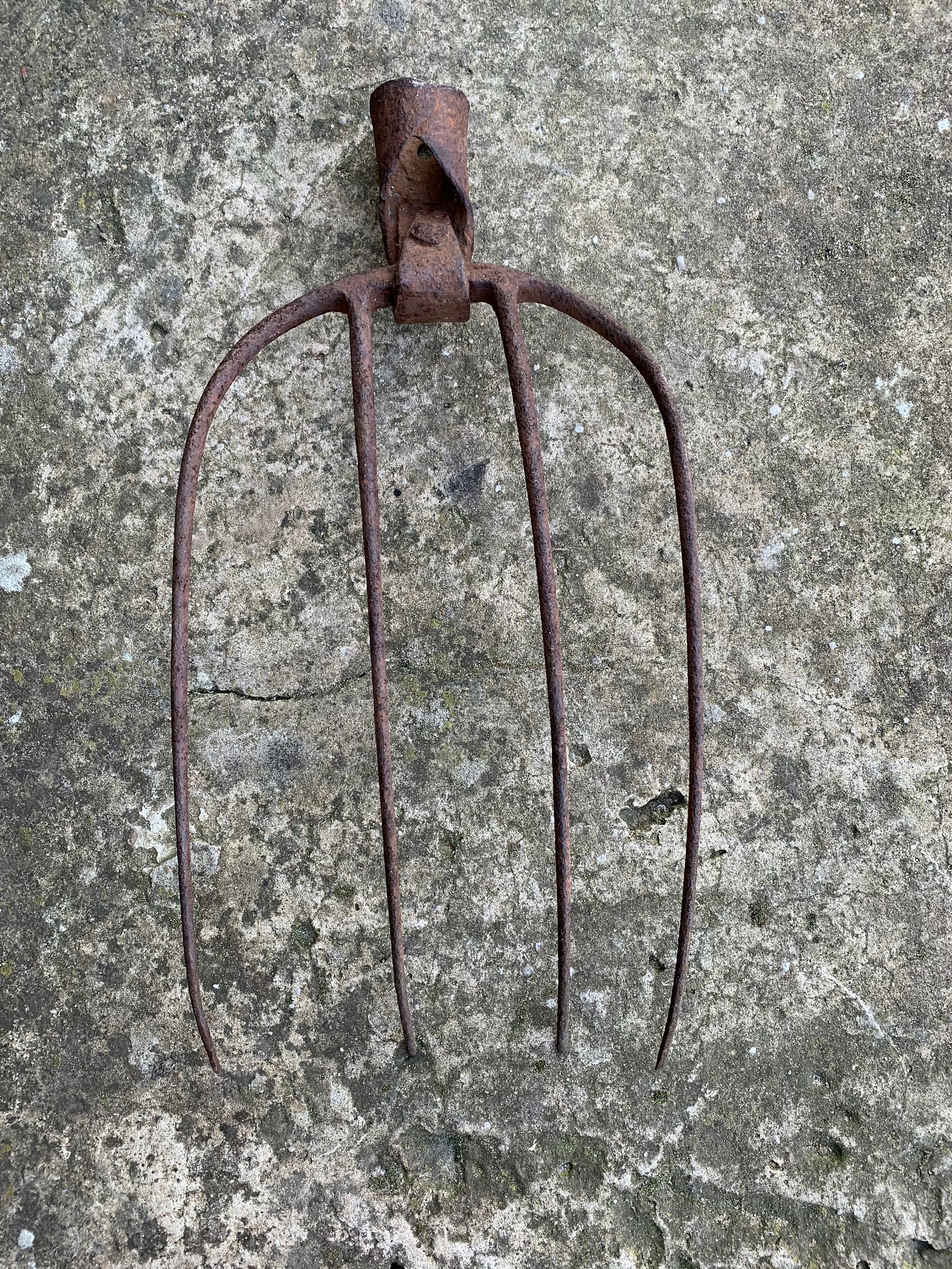 Antique Garden Pitchfork Hand Old Garden Tools Etsy