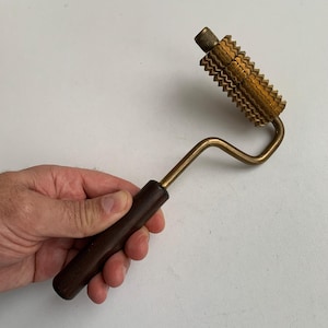 Vintage Massage Tool, Bronze Massager, Roller Massager, Neurological Instrument, Massage Applicator, Reflexology, Medical Gift,