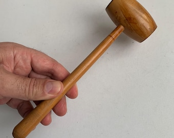 Vintage Craft Gavel, Wooden Gavel, Boxwood Gavel, Small Wooden Gavel, Auctioneer Gavel, Judge Gavel, Gift Idea, Gift for Him,
