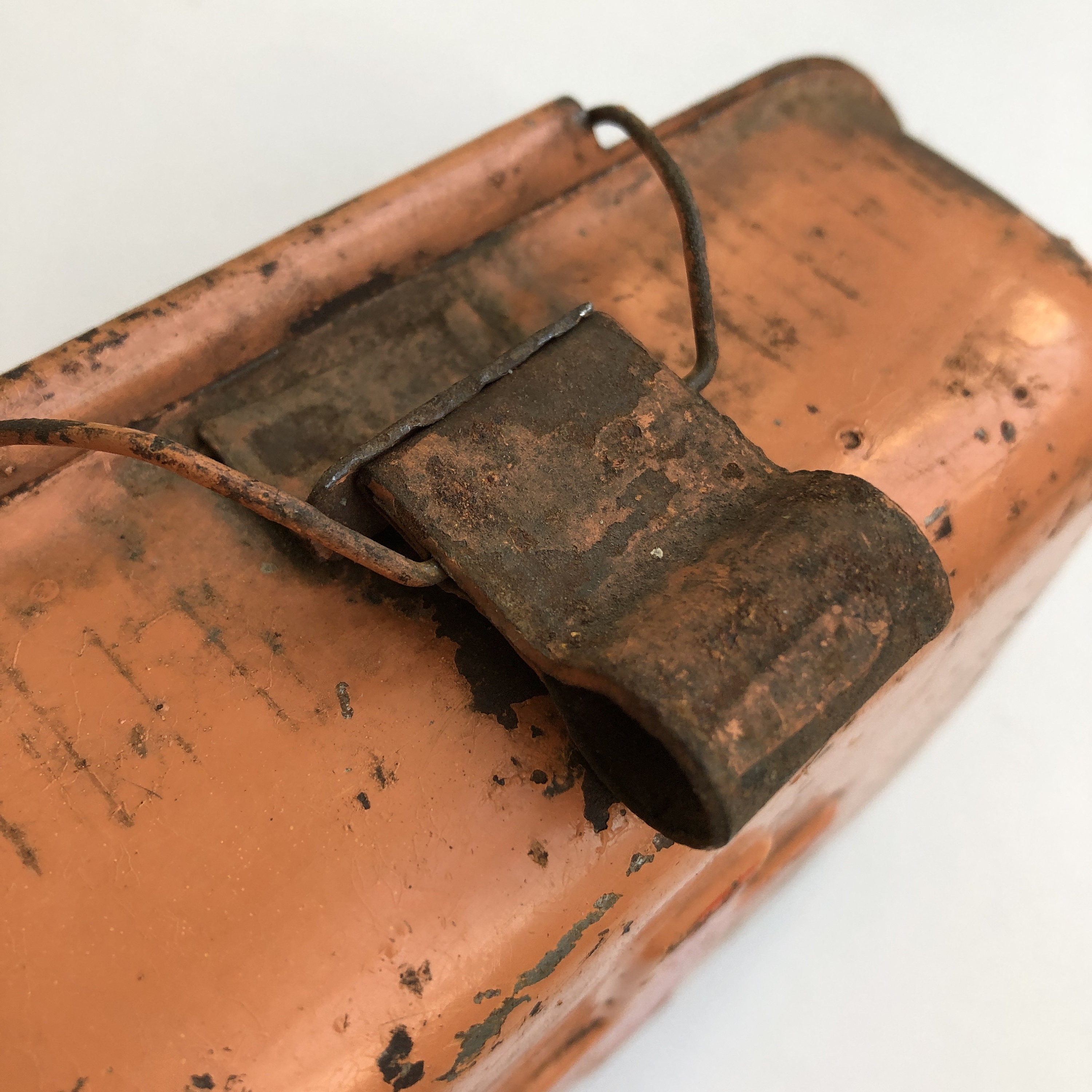 Vintage Metal First Aid Kit, Soviet Car First Aid Kit, First Aid