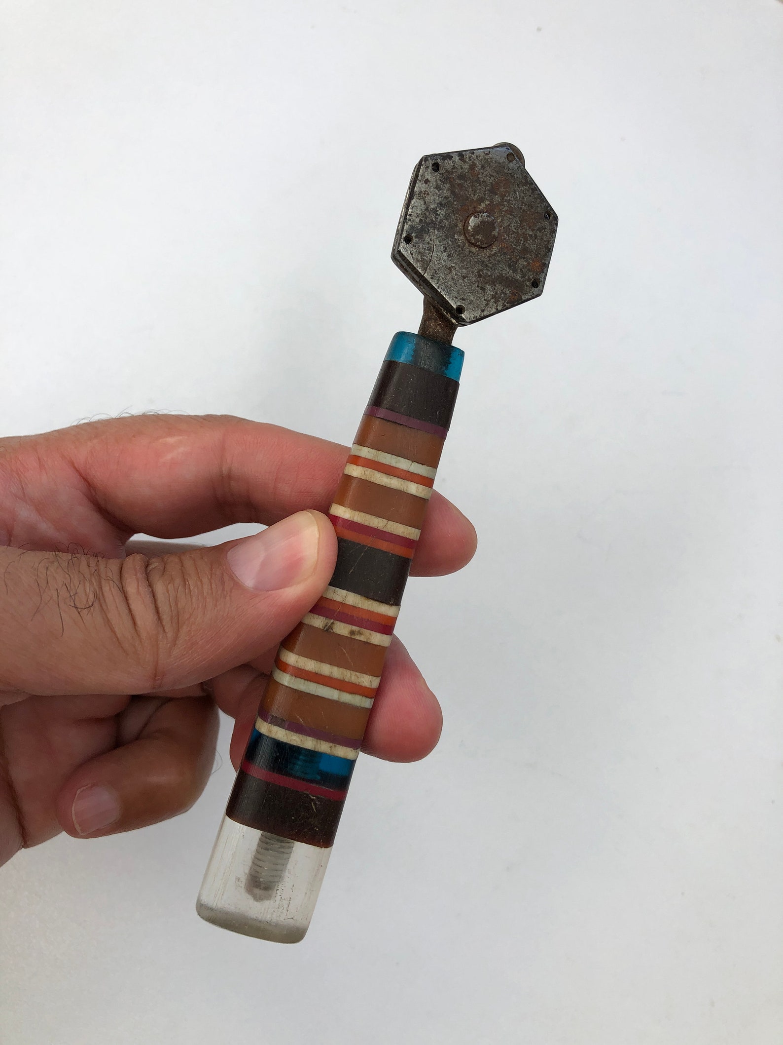 Vintage Glass Cutter Roller Glass Cutter Handmade Prison Etsy