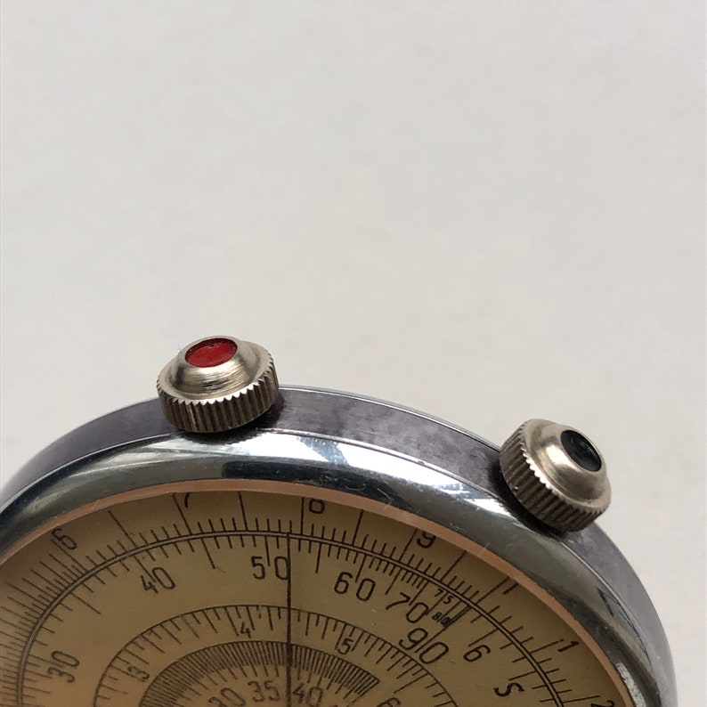 Vintage Counting Ruler Circular Ruler KL-1 Counting Device - Etsy