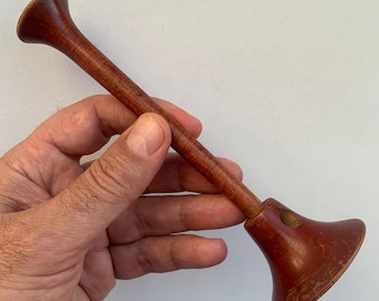 Vintage Wooden Stethoscope, Antique Heart and Lung Listening Device, Rare Medical Instrument, Doctor's Instrument, Medic's Gift