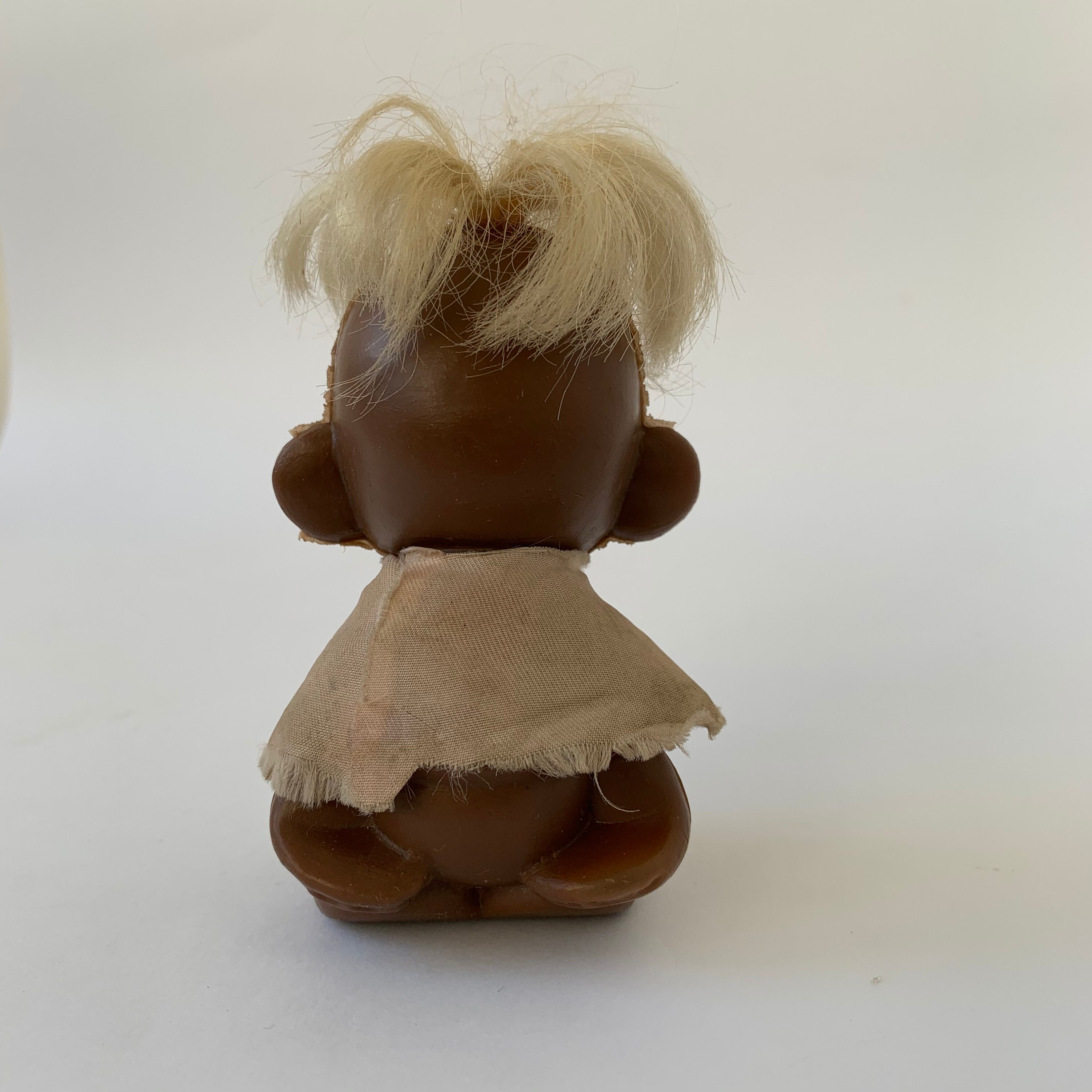 Poupée Soviétique Rare - Singe Langur En Plastique, Jouet Vintage Des Années 1970
