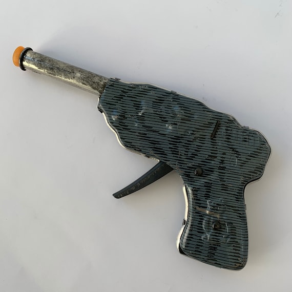 Pistola giocattolo sovietica, Pistola giocattolo in metallo vintage,  Giocattolo militare, Giocattolo da collezione, Giocattolo raro, URSS anni  '70 -  Italia