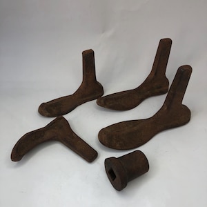 Cobbler&#39;s Shoe Stand, Vintage Shoe Last, Shoemaker Tool Set, Shoe Repair, Iron Leg, Shoemaker&#39;s Workshop, Industrial Decor, Gift for Him,
