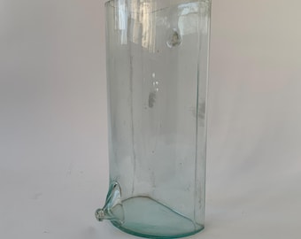 Rare Glass Enema, Vintage Medical Device, Hanging Medical Device, Colon Irrigator, Medical Decor, Doctor Gift