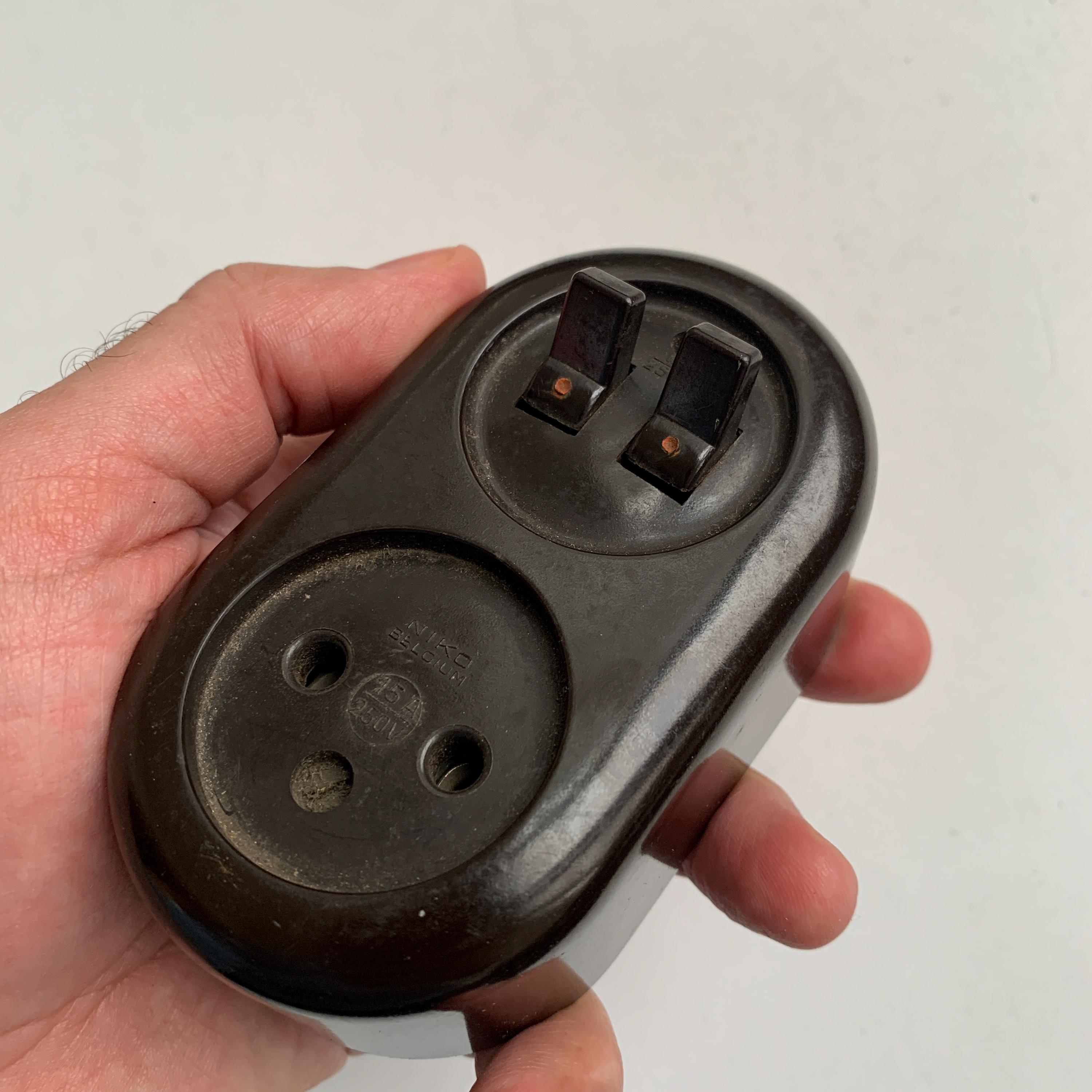 Vintage Electrical Switch, NIKO, Mechanical Switch, Electrical