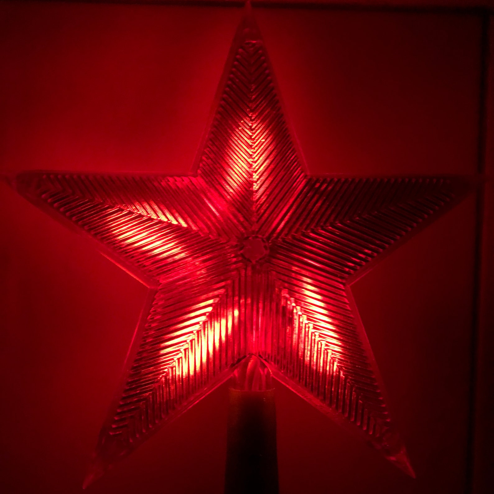 Vintage Christmas Tree Garland star Soviet New Etsy