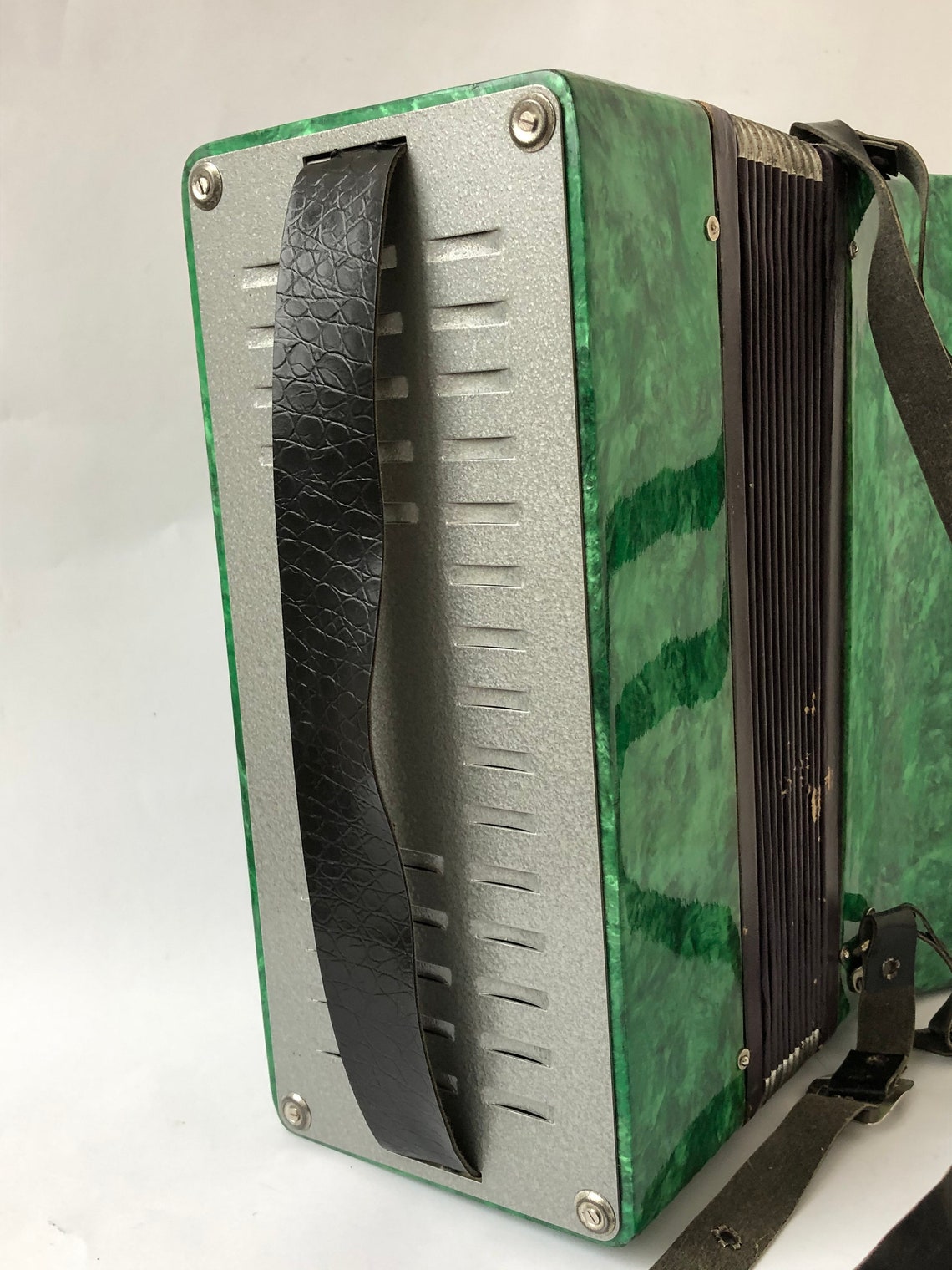 Vintage Button Accordion kid in Original Etsy