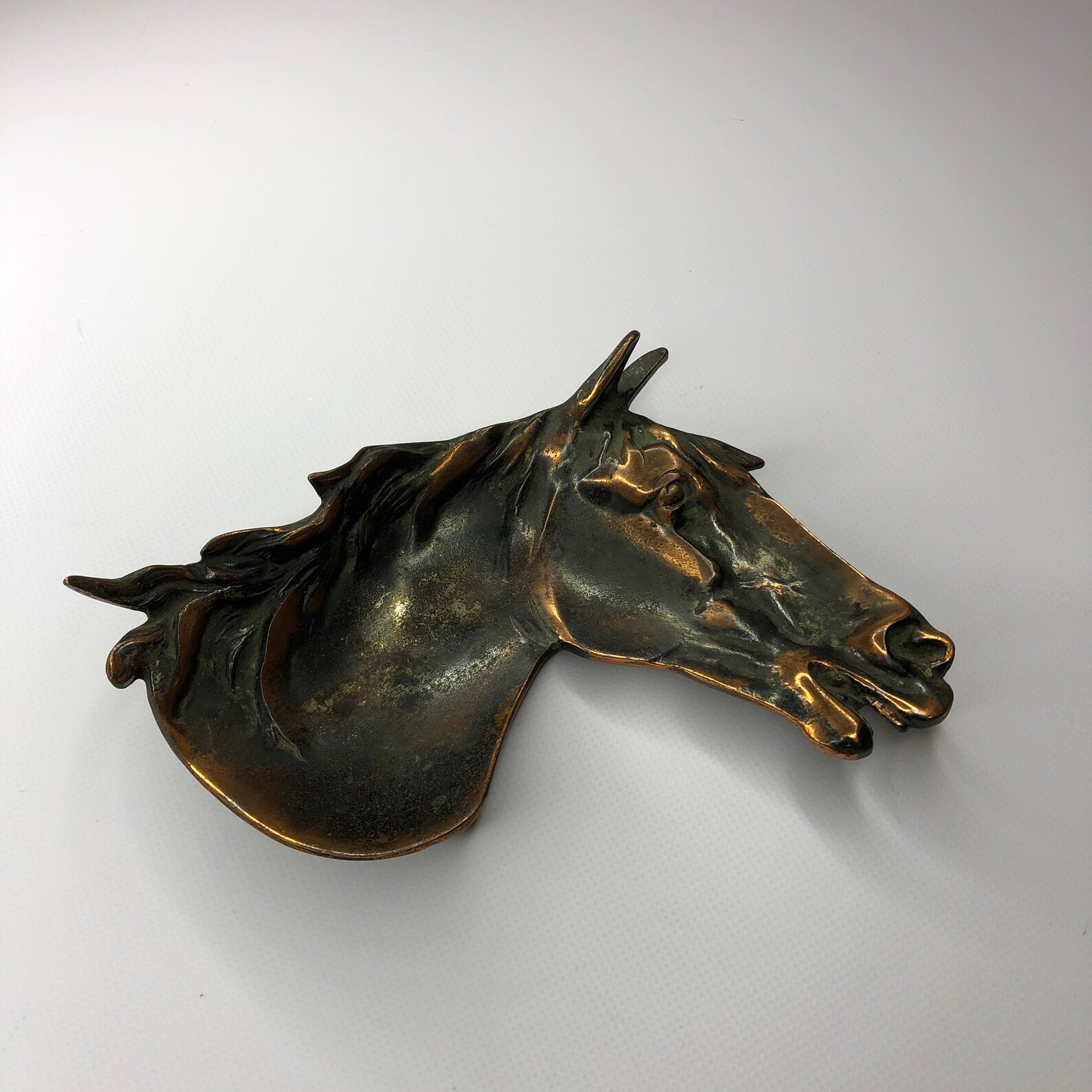 Bronze Horse Ashtray Vintage Ashtray Horse Sculpture Office Etsy Ireland