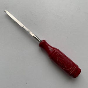 Vintage Carpentry Tools, EA Berg Eskilstuna Chisel, Wood Carving, Flat Chisel, Narrow Chisel, Craft Tool, Rare Tool, Gift for Him, Gift Idea