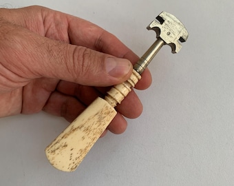 Cortador de vidrio antiguo, Cortador de vidrio de diamante, Cortador de vidrio raro, Cortador de vidrio de colección, Herramienta de vidriero, Herramientas antiguas, Regalo de padre,