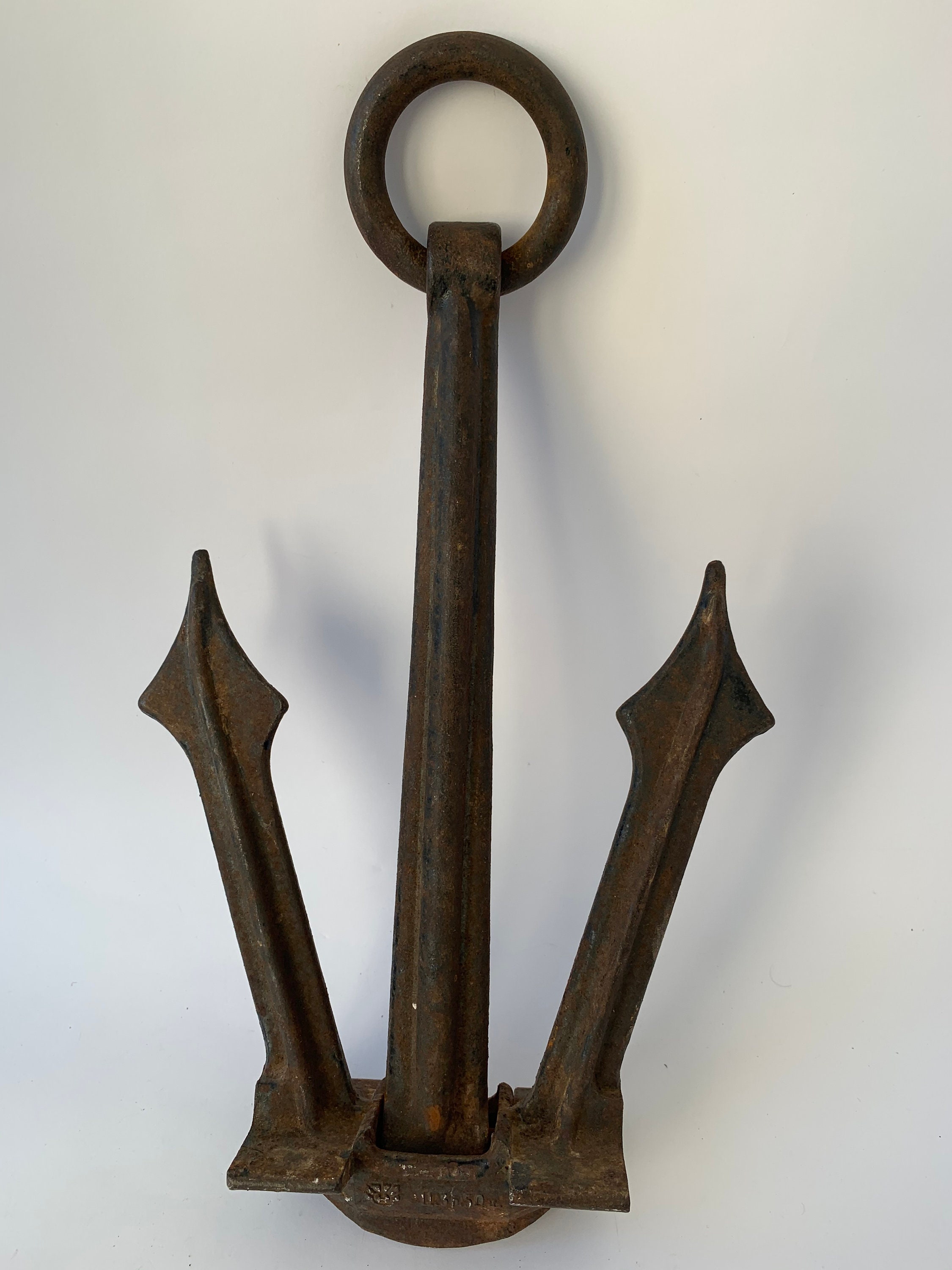 Vintage Soviet anchor Boat anchor Cast iron anchor 2.5 kg Etsy