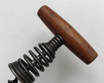 Tire-bouchon Vintage En Métal – Design Rétro Bronze, Levier Pour Extraction Facile, Portable Et Solide