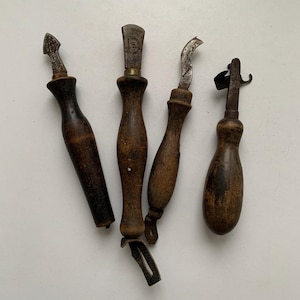 Vintage Tool Set, Shoemaker Tools, Shoe Irons, Craft Tools, Shoe Repair, Shoe Sewing, Leather Tools, Shoemaker Gift,