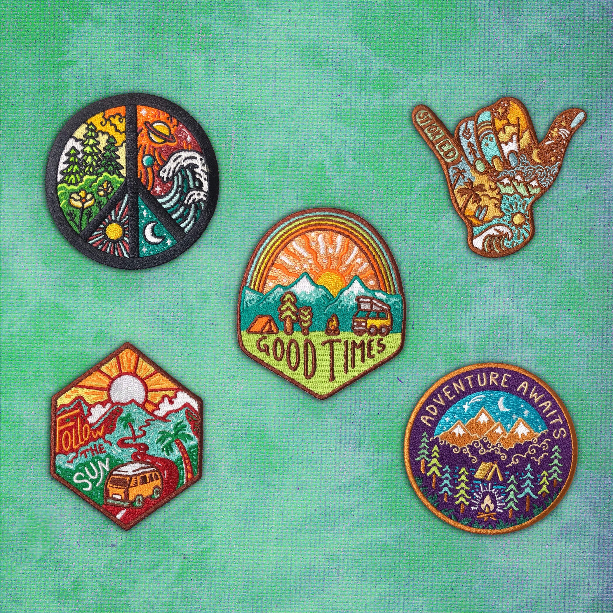 10 NATURE PATCHES Iron On Patches 3.5 // Nature Etsy