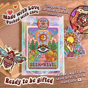 DESERT VAN // Weatherproof Outdoor & Vanlife Sticker // Vinyl 3" - Nature, Kombi and Wasteland image 5