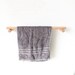 Modern Bathroom Kitchen Wood Towel Rack Minimalist Wooden - Etsy