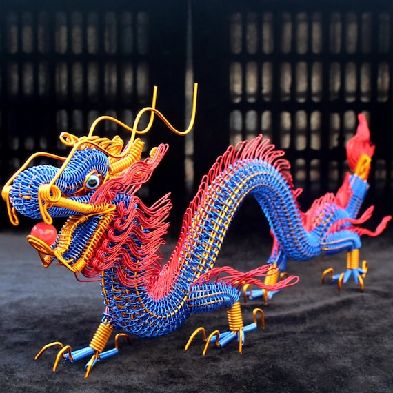 Tirelire Statue de Dragon du nouvel an chinois, pour bibliothèque