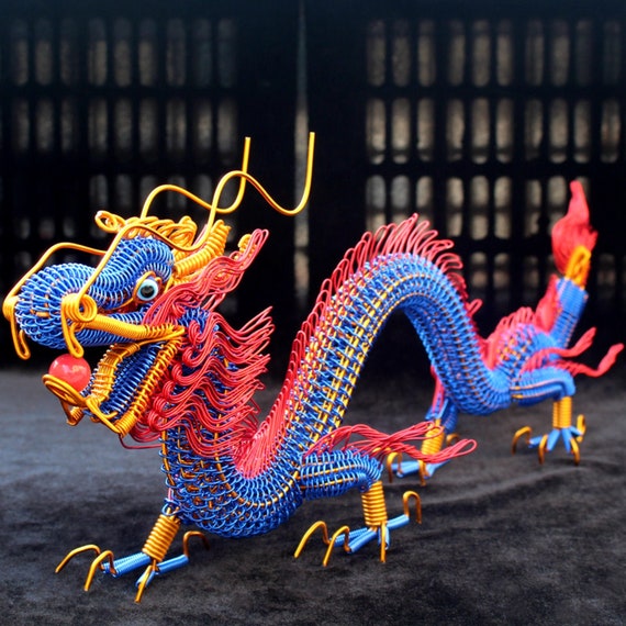 Chinese Dragon Head Sculpture