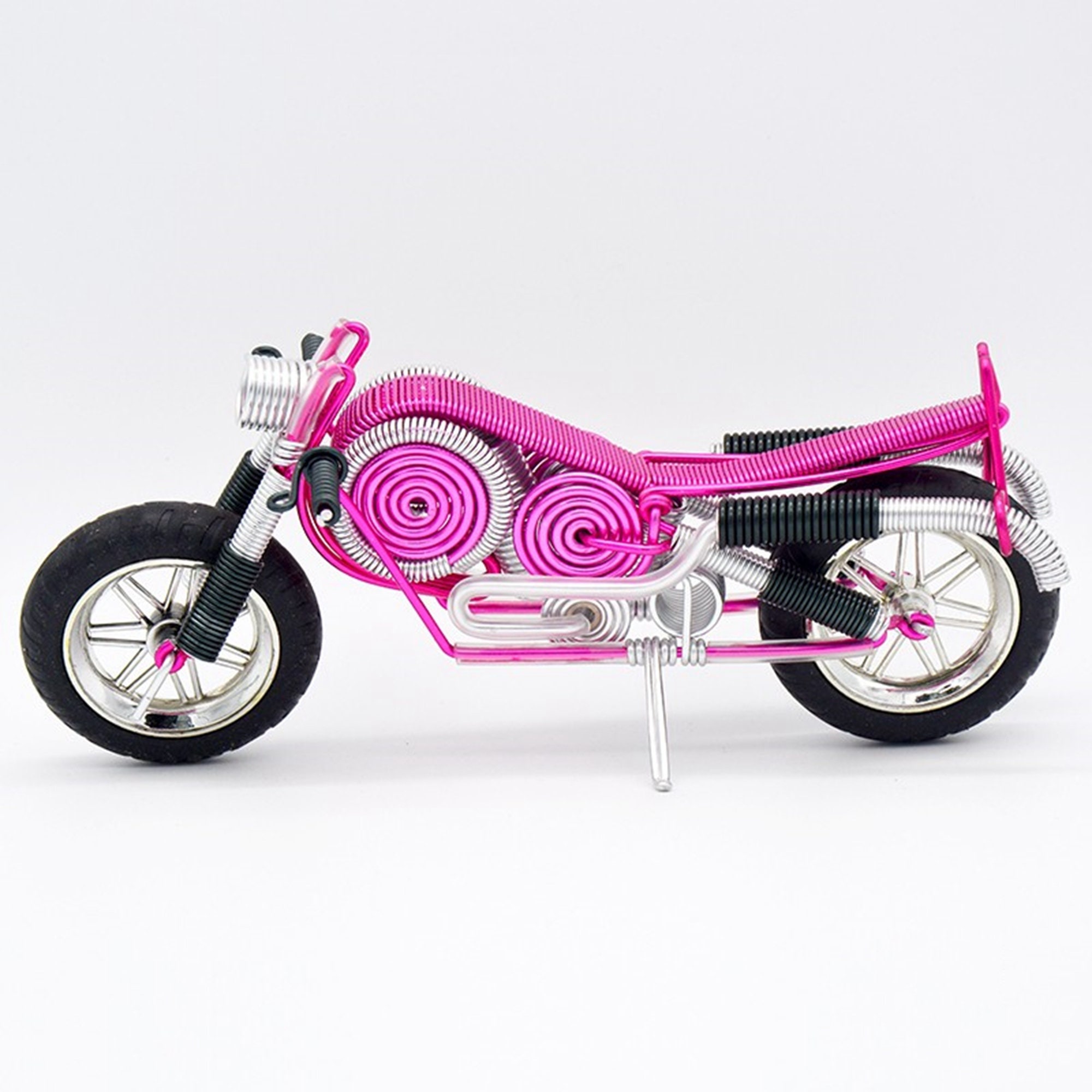 Motorcycle Figurines Wire Art Sculpture Motorcycle Etsy