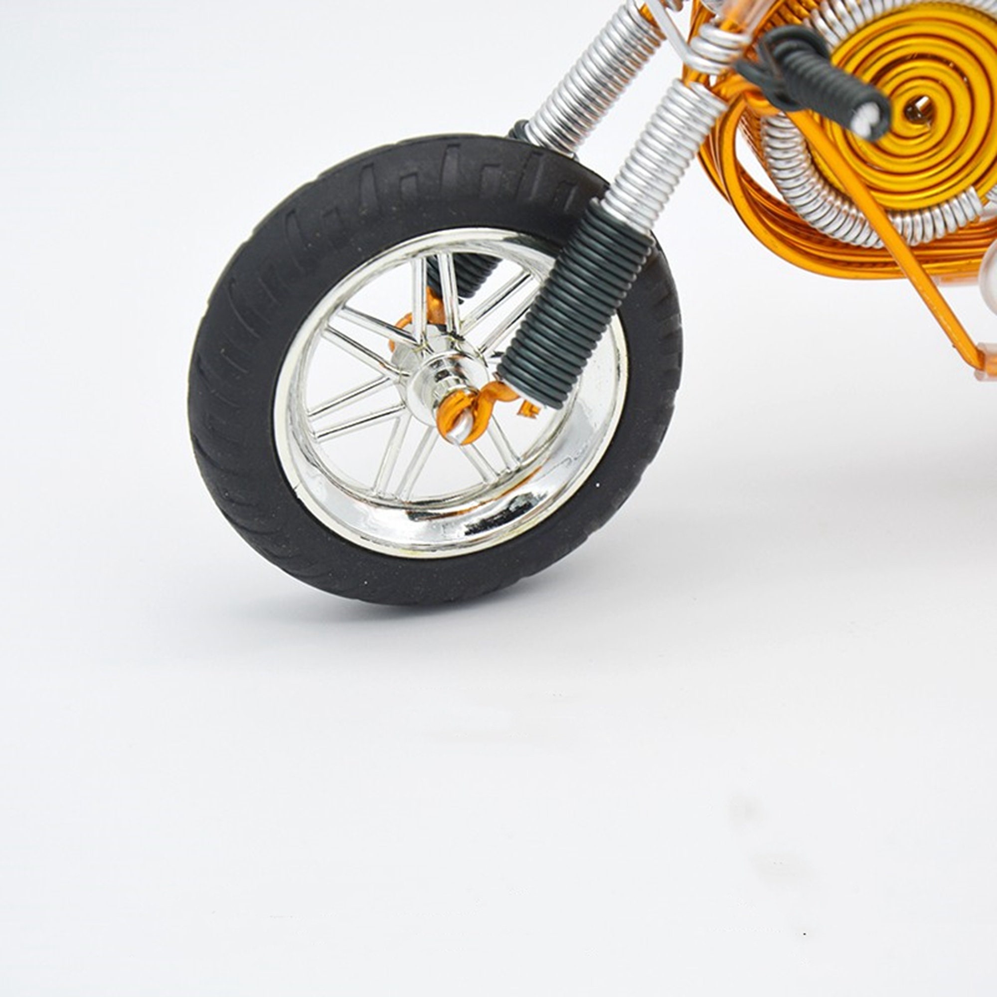 Motorcycle figurines Wire art sculpture Motorcycle Etsy