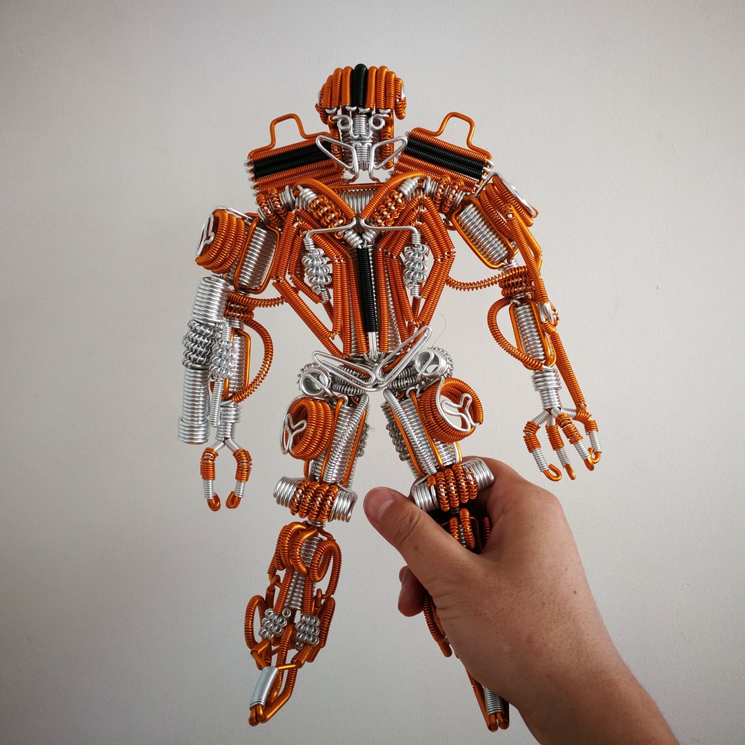 Metal Transformers Statue Wire Art Sculpture Bumblebee - Etsy