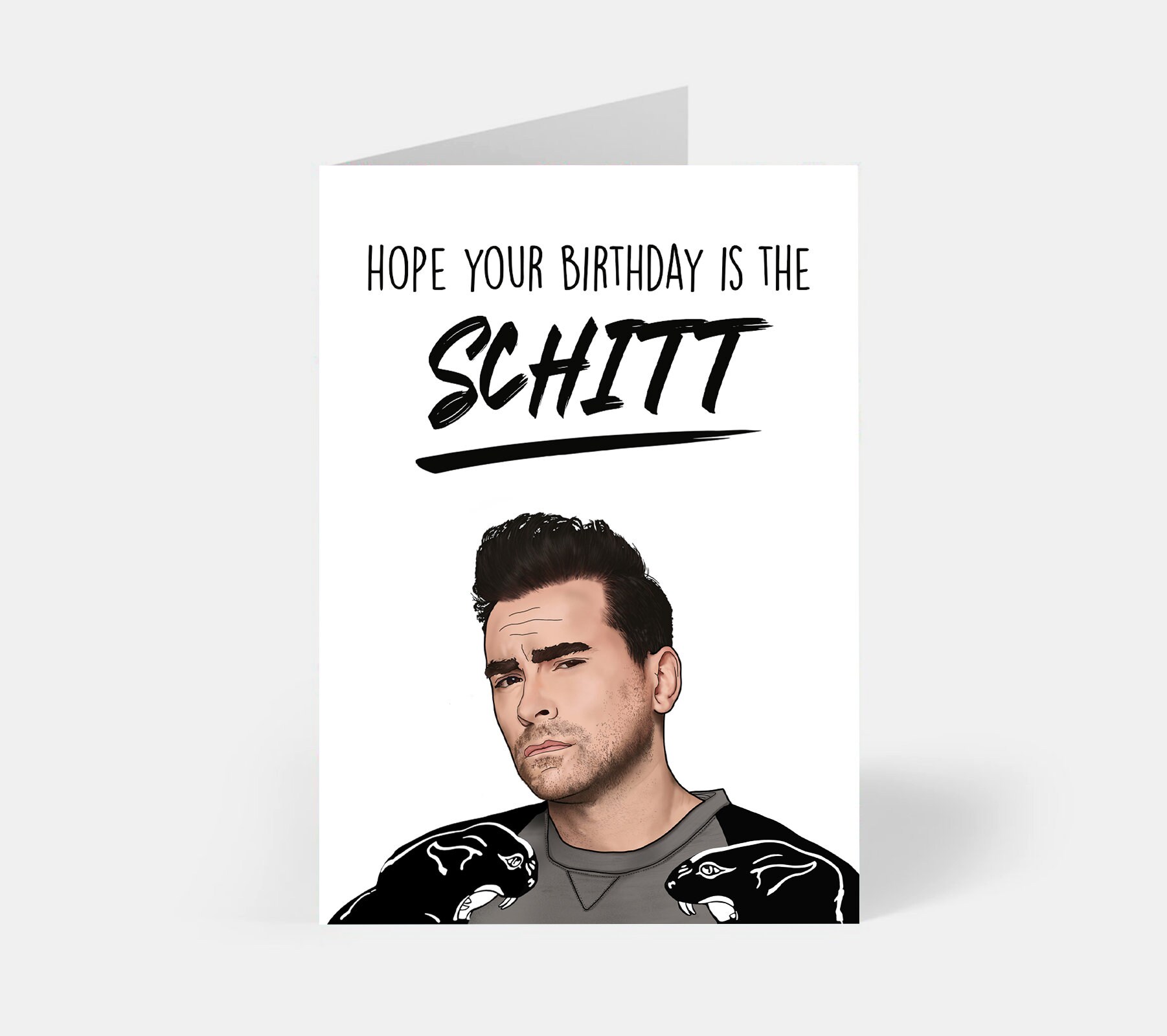 Hope your birthday is the Schitt Birthday card with David Etsy.de