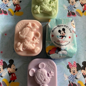 Micky Mouse Soaps For Kids, Scented,Vegan,Handmade.