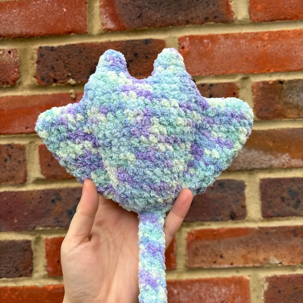 Tato The Manta Ray Crochet Adorable Ray