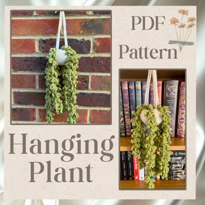 Hanging Plant Crochet PDF Pattern ONLY Bedroom Home Decor