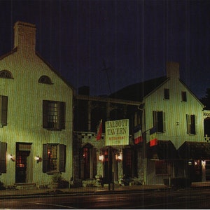 Vintage Chrome Postcard Talbott Tavern Bardstown Kentucky 1960s