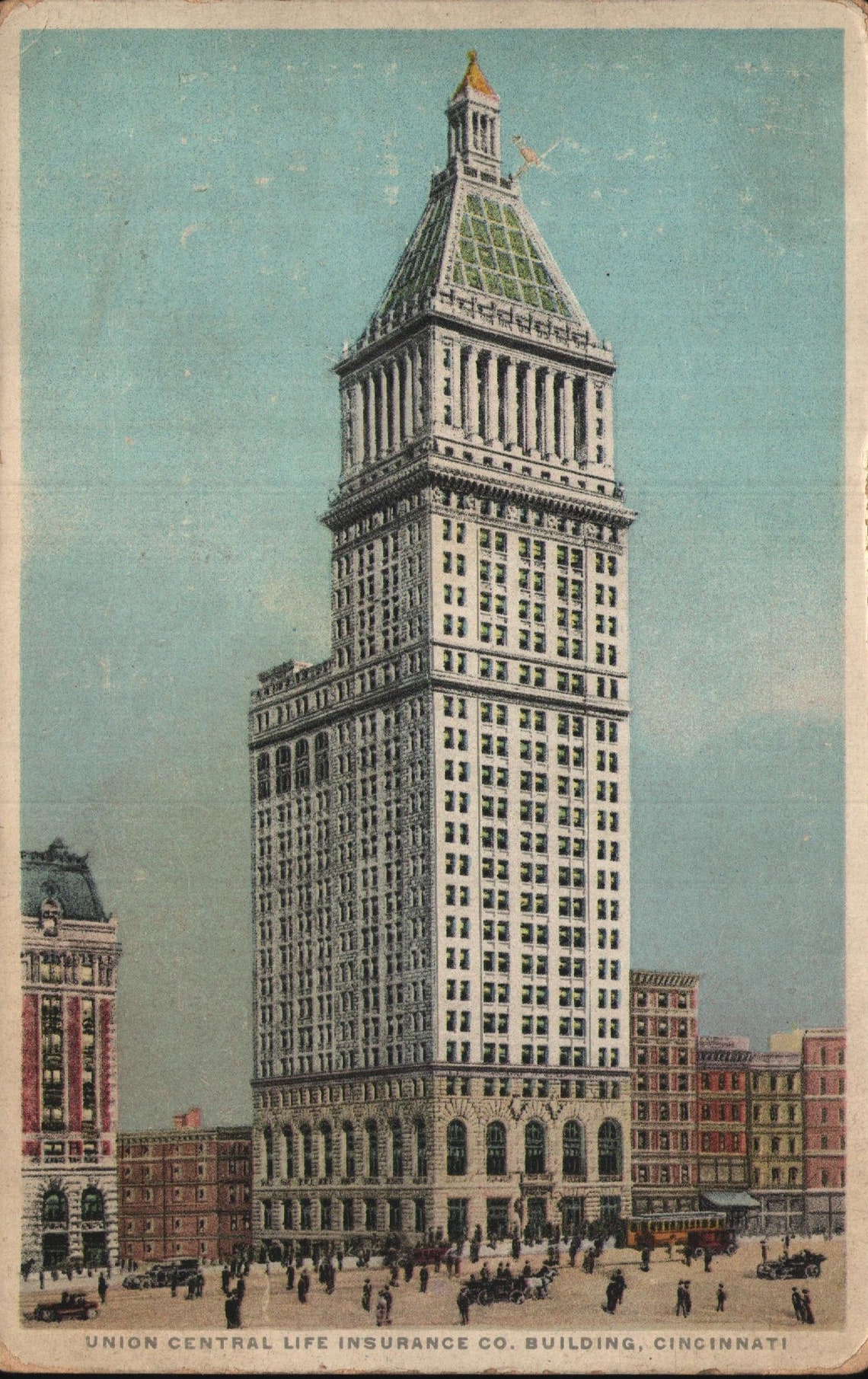 Vintage PreLinen Postal Union Central Life Insurance Co
