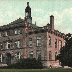 Vintage Pre-Linen Postcard Court House Brockton Massachusetts 1900s Undivided Back