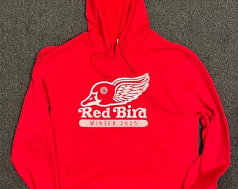 RED BIRD - El Goose Winged Wheel hoodie sweatshirt