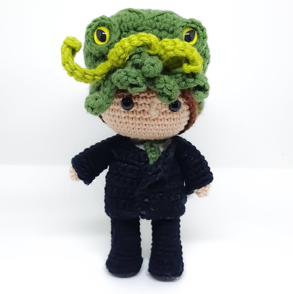 Pupi H.P Lovecraft Crochet Pattern by Pupi Popi english Etsy