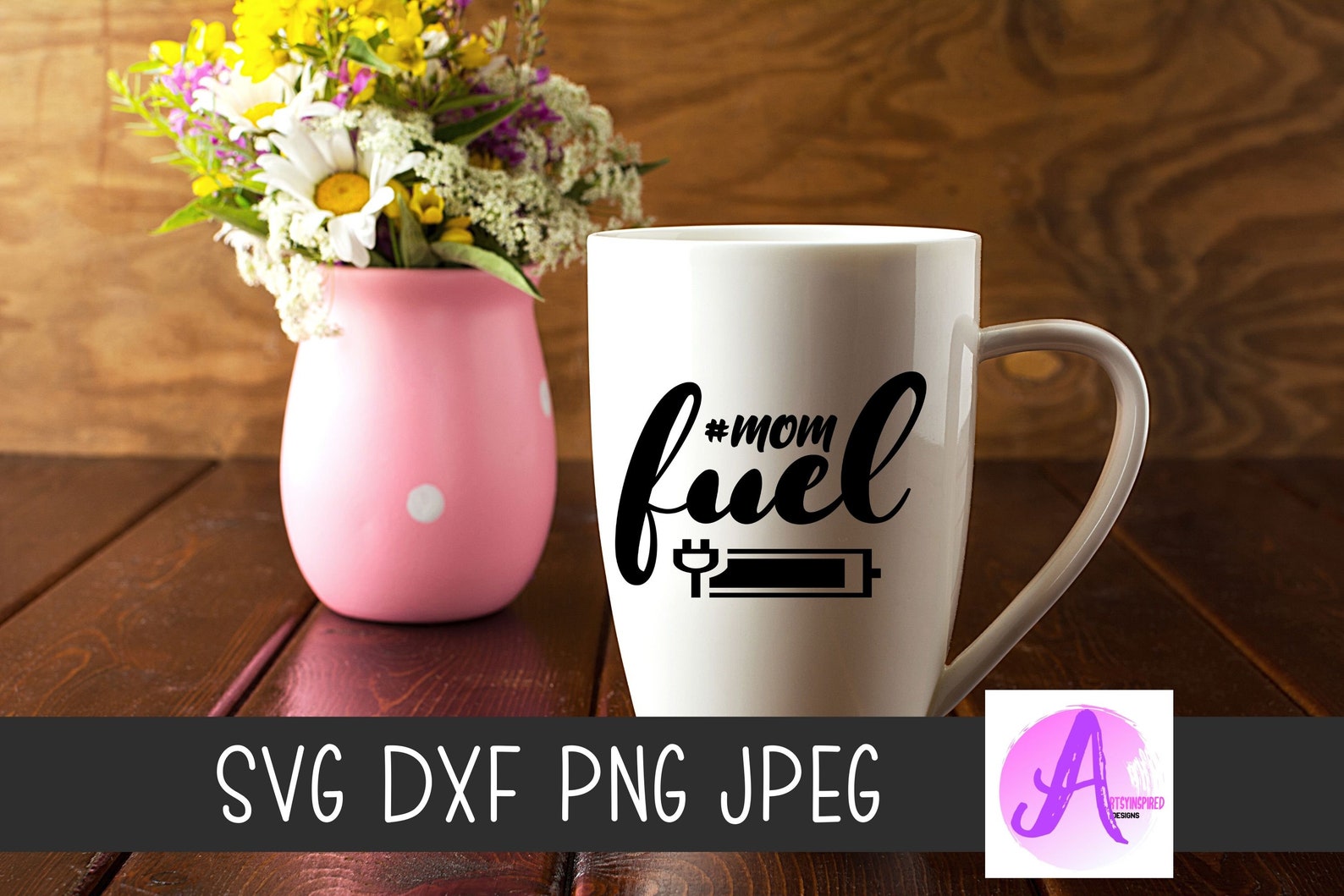 Download Mom fuel svg mom life mug tumbler mothers day png cricut | Etsy