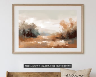 IMPRIMIBLE Vintage Salón Paisaje Pintura / Decoración Country Francés / Digital Descargable 12