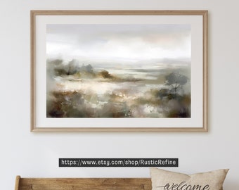 IMPRIMIBLE Vintage salón paisaje pintura / decoración de país francés / descargable Digital 10