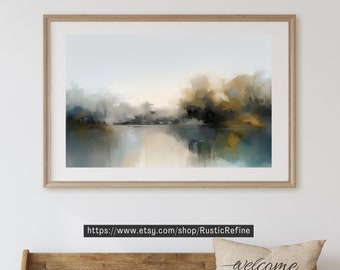 IMPRIMIBLE Vintage Salón Paisaje Pintura / Decoración Country Francés / Digital Descargable 6