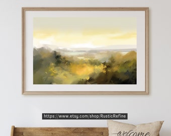 IMPRIMIBLE Vintage Salón Paisaje Pintura / Decoración Country Francés / Digital Descargable 7