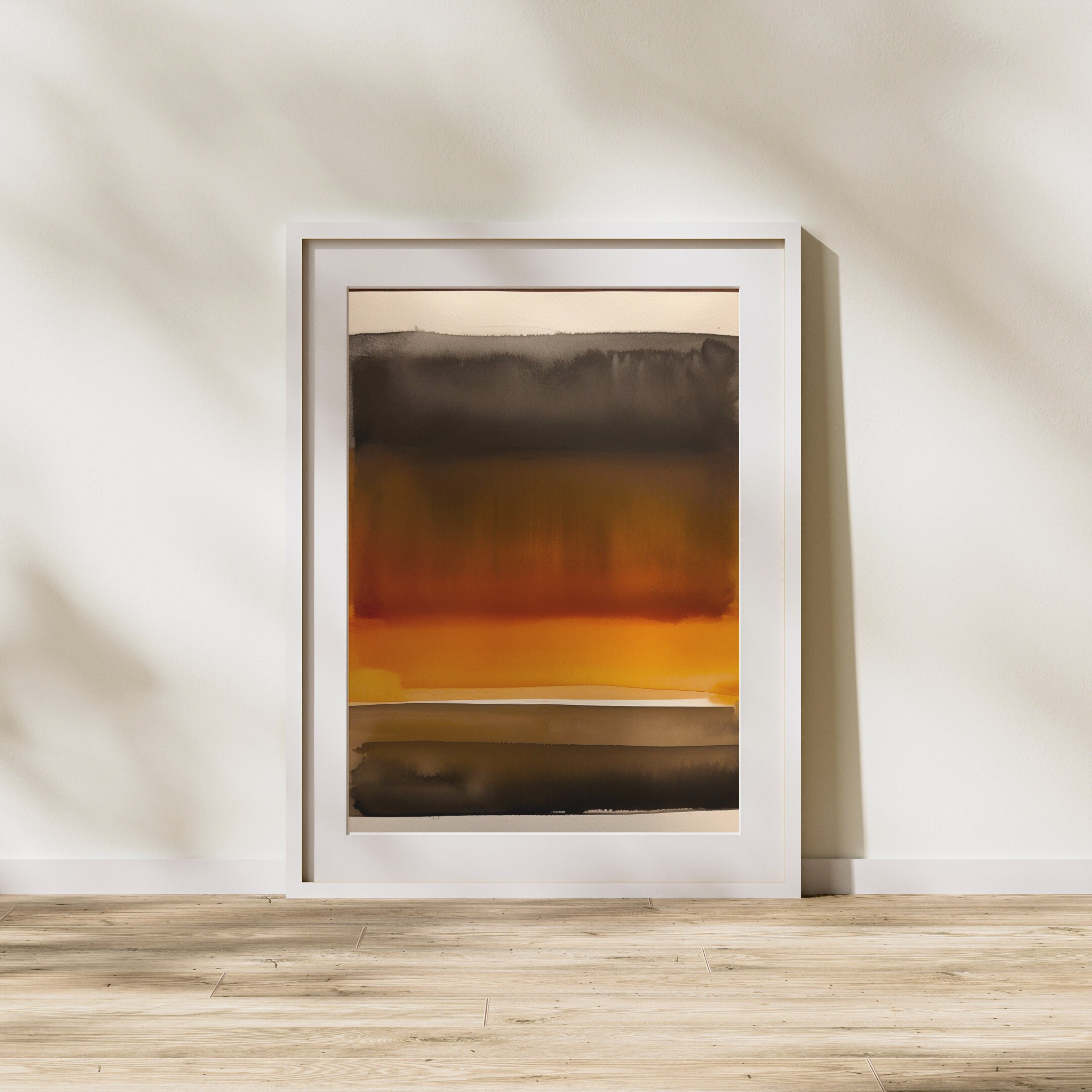 Mark Rothko Printable Rothko Inspired Printable Wall Art, Abstract Canvas Wall Art, Mark ...